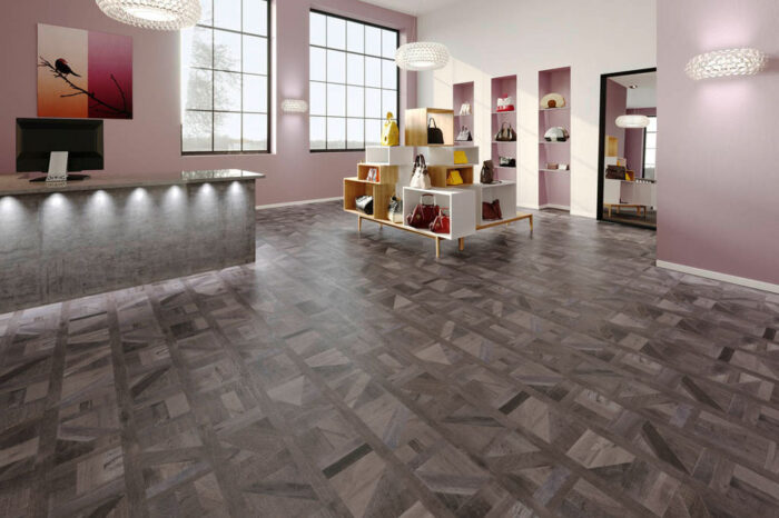 Joka - Designböden 555 Klebevariante - DarkTetris Wood – Bild 2